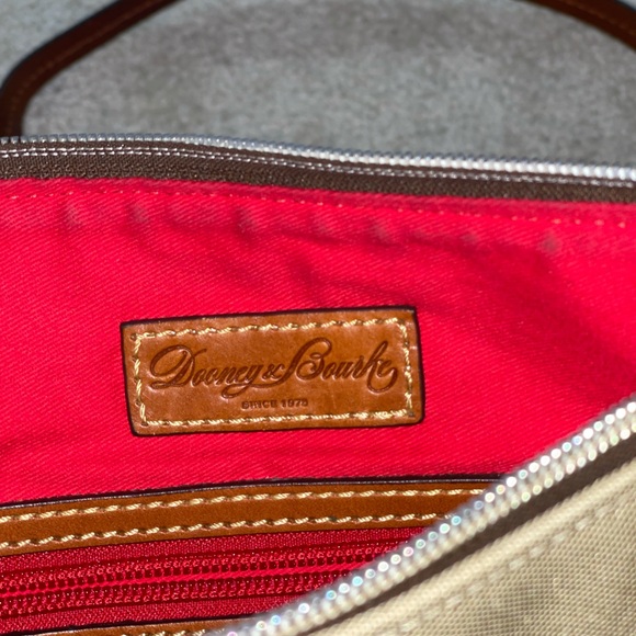 Dooney & Bourke nylon bag w/leather longstrap - Picture 7 of 11